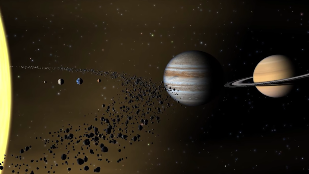 Planets with top asteroid belt