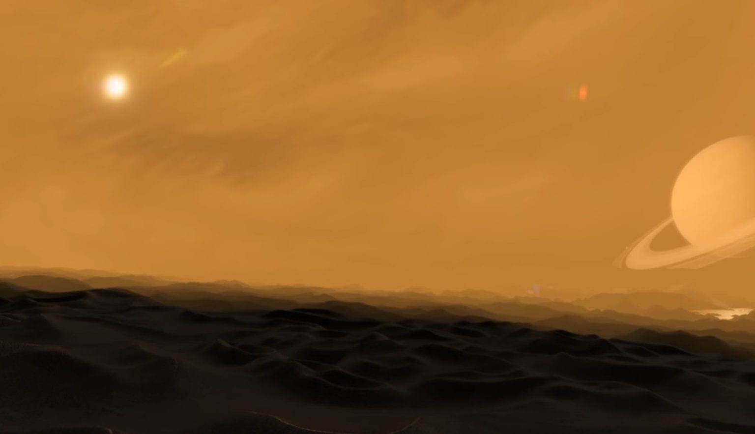 How Does The Surface Of Moon 'Titan' Looks Like? » Space Exploration